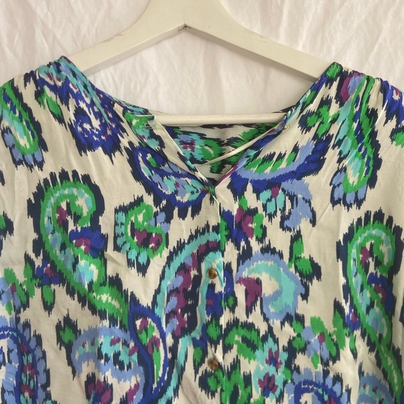 Zara Paisley Tops Boho Size XL - Picture 11 of 13